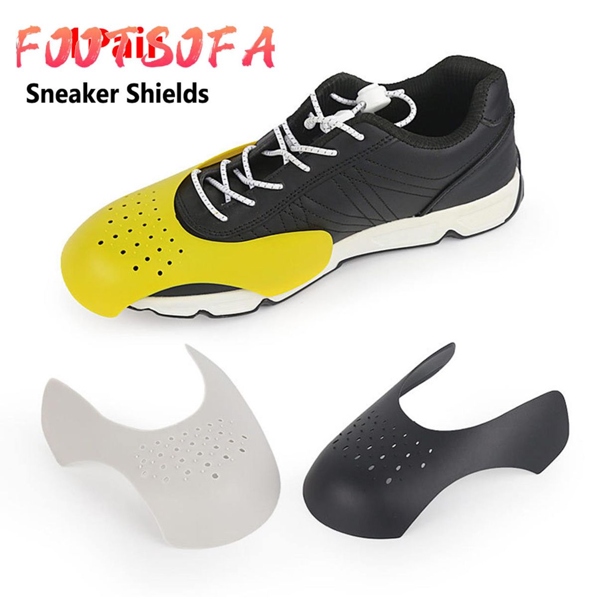 1 Pair Shoe Shields Sneaker Protector Anti-Wrinkle Sports Shoes Protective for Anti Shoe Toe Box Creasing