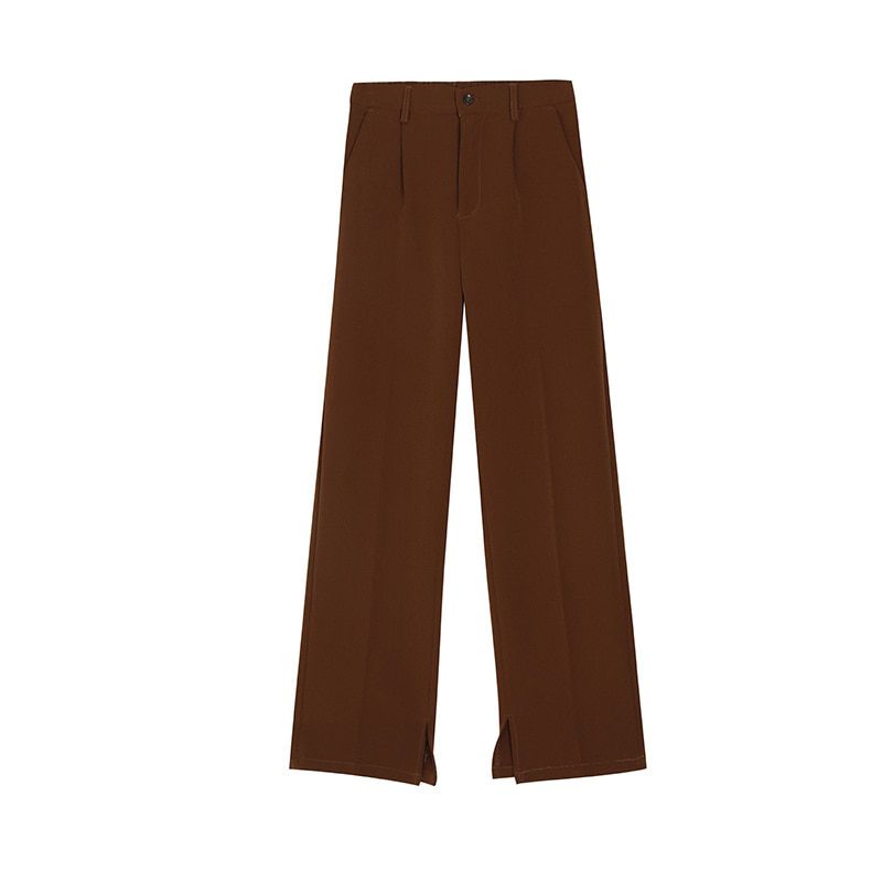 3 Colors Men's Casual Suit Pant Male Japan Korea Streetwear Vintage Fashion Long Trousers Straight Pants