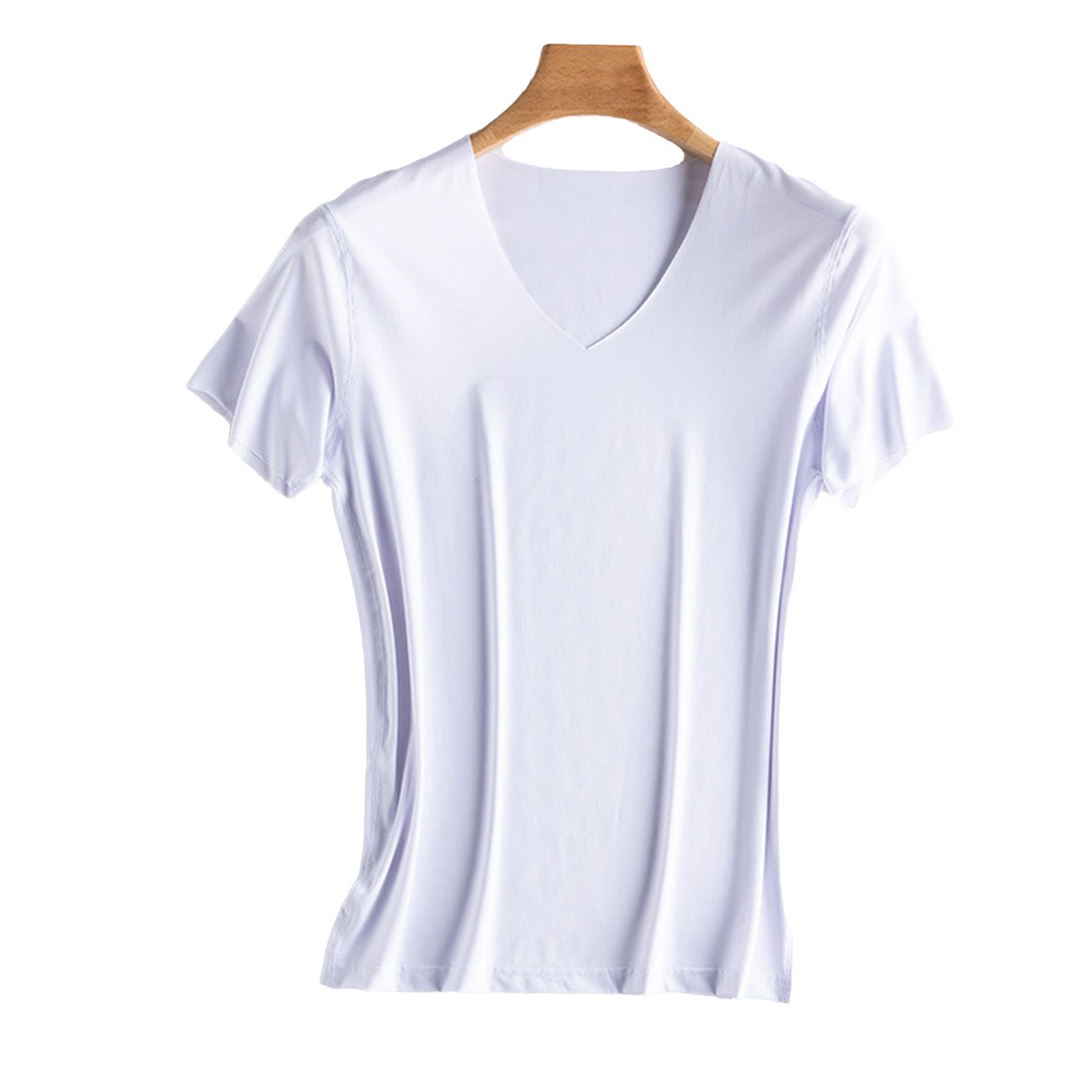 Short T-shirt High Stretchy Tear Resistant Men Short T-shirt