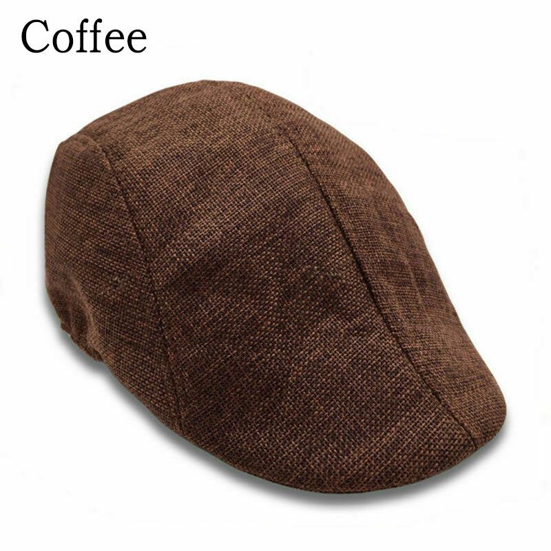 Vintage Newsboy Caps Gatsby Hats Ivy Golf Driving Sun Flat Cabbie Cap peaky Blinder for Men Women Summer Spring Autumn Hat