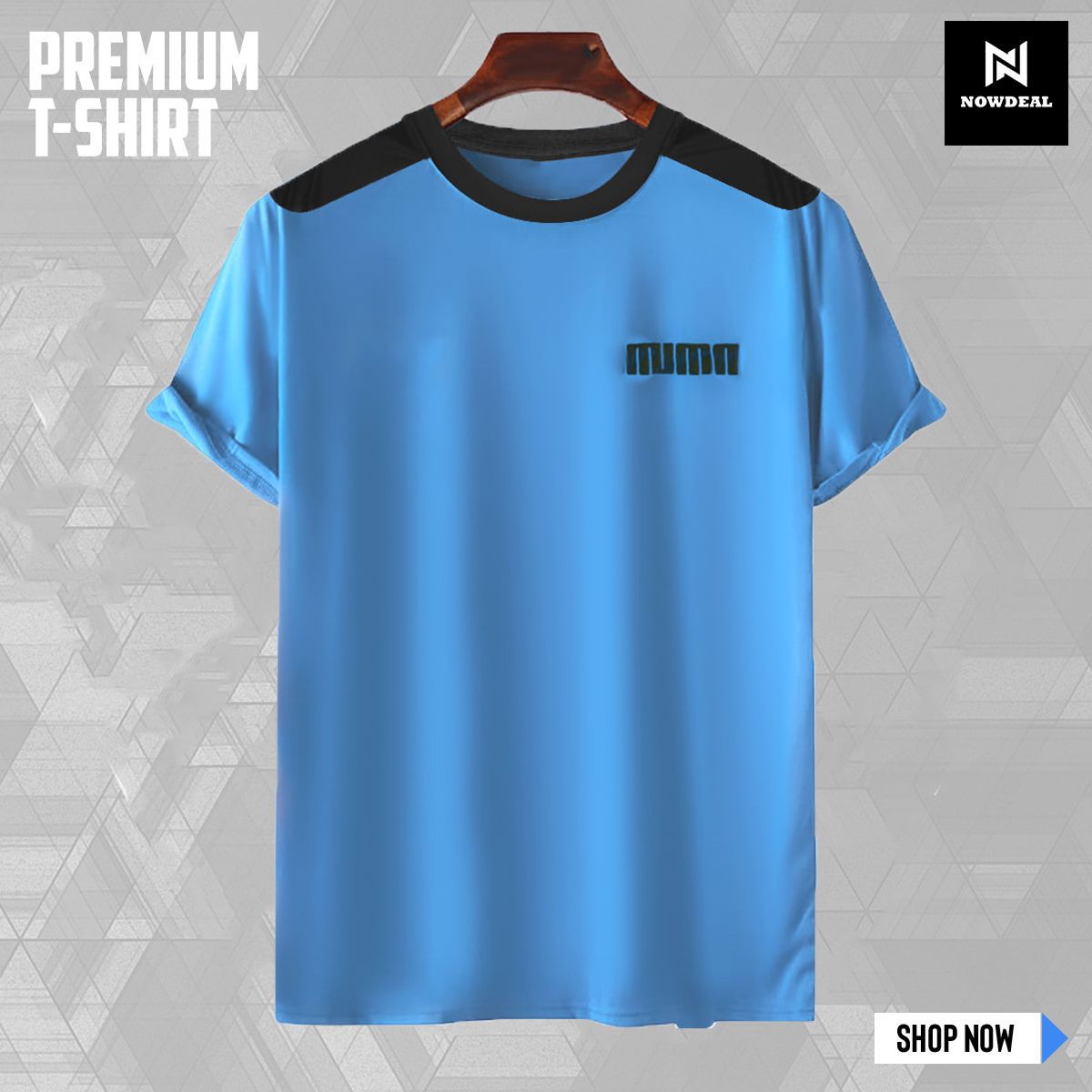 Sky blue  T-shirt comfortble To Wear New - T Shirt For Man - T Shirt - T Shirt For Man