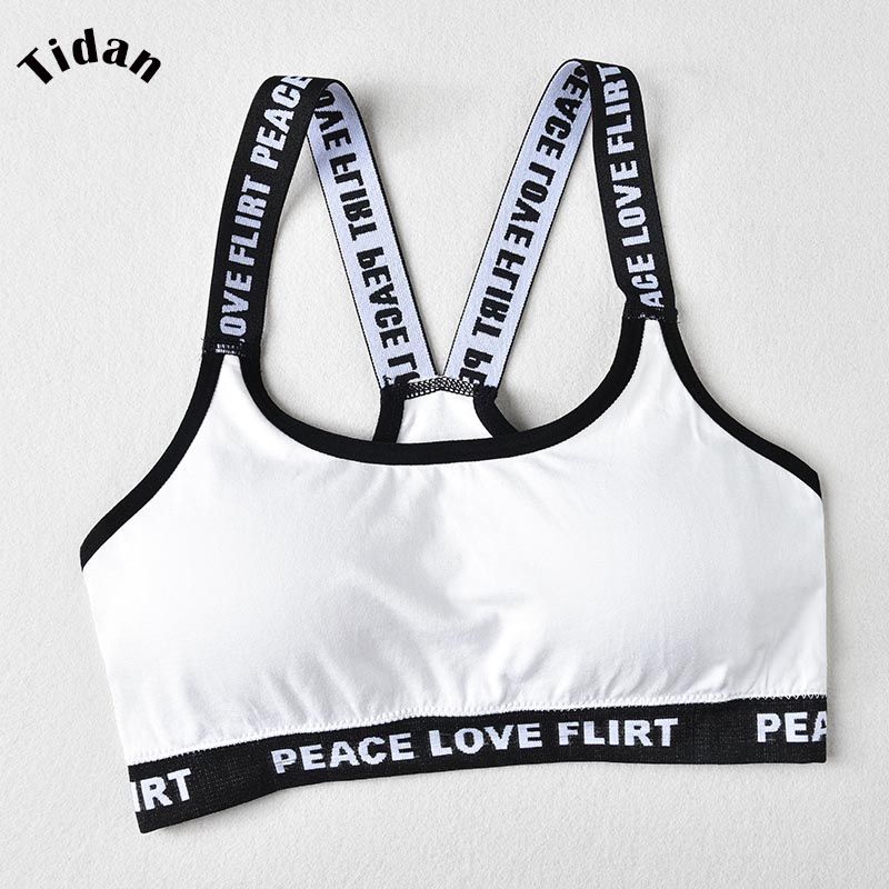 Bra for girls  Free wearing underwear Korean with chest pad bra