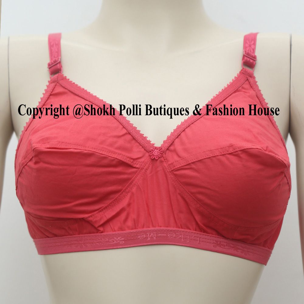 Simple Comfortable Cotton Bra For Ladies