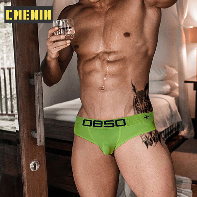 New Sexy Men Briefs Cotton Cuecas Men  Slip Homme Man Underpants Brief Men Pouch Gay Fashion