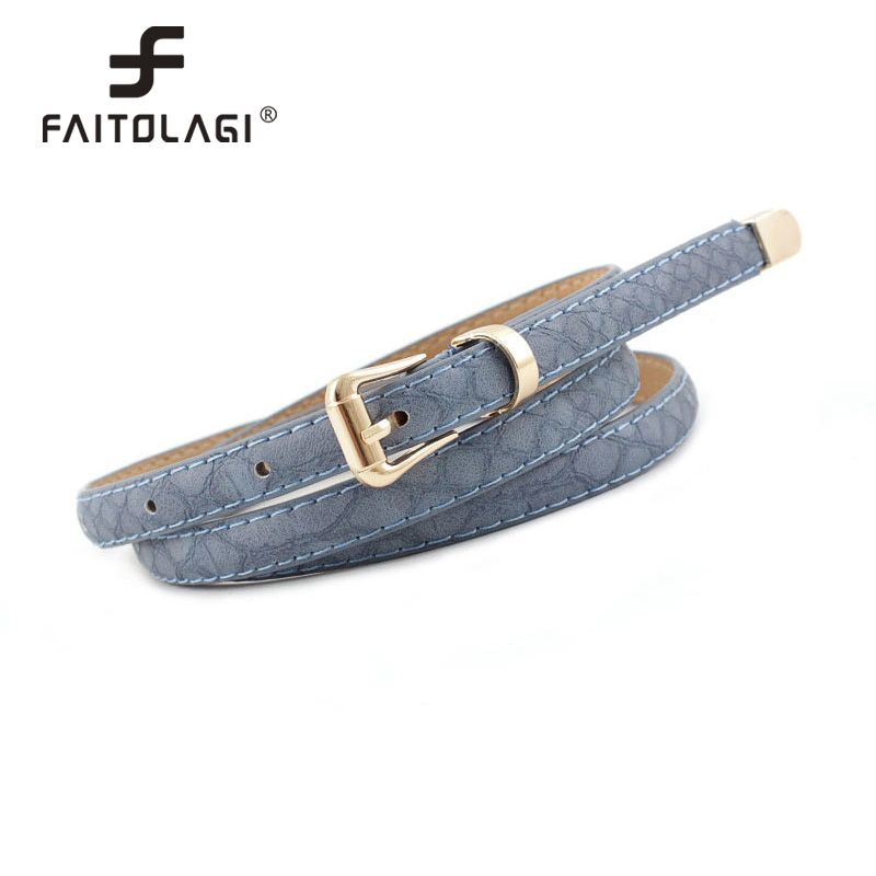 Fashion Thin Snake Belt For Women White Red Ladies Jeans Belts Wild Girls Waist Belt Strap pasek damski