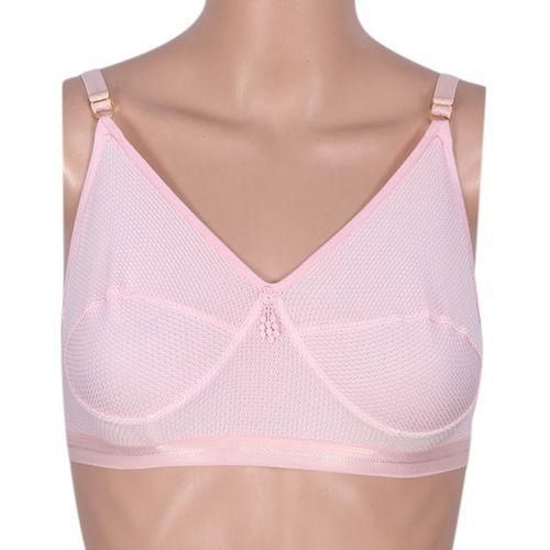 Light Pink Cotton Bra For Women