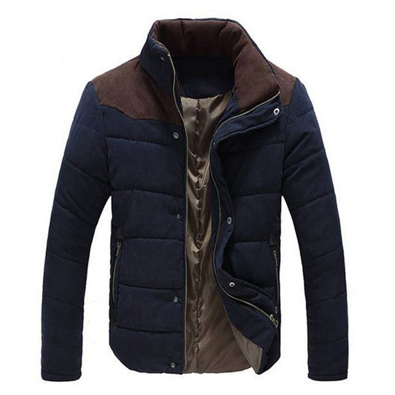 Mountainskin Autumn Winter Men's Parka Cotton Warm Coats Thick Jackets Padded Overcoat Male Outerwear Mens Clothing SA587