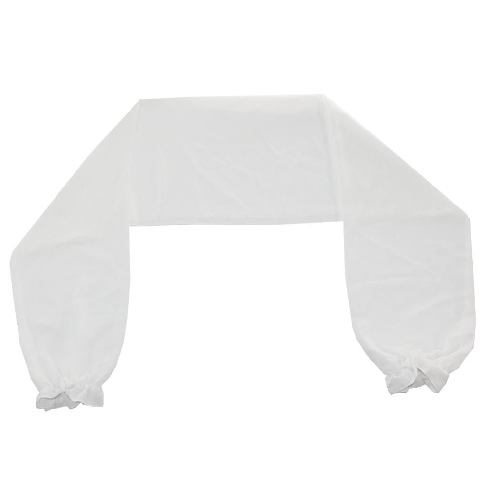 Women Arm Cover Summer Chiffon Shawl Driving Sleeves Sun Protection Wrap Scarf Beach Cuff Shoulder Raglan Sleeves