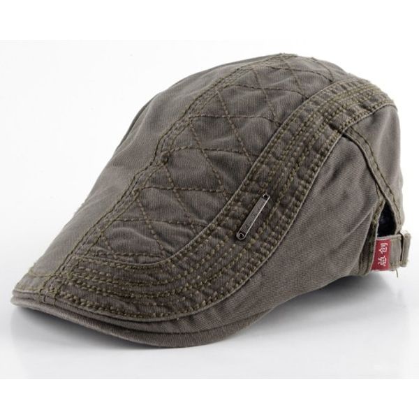 Retro Berets caps for Cotton Hats Casual Visors Peaked cap Gorras Planas Flat Caps Adjustable Men's boina bone