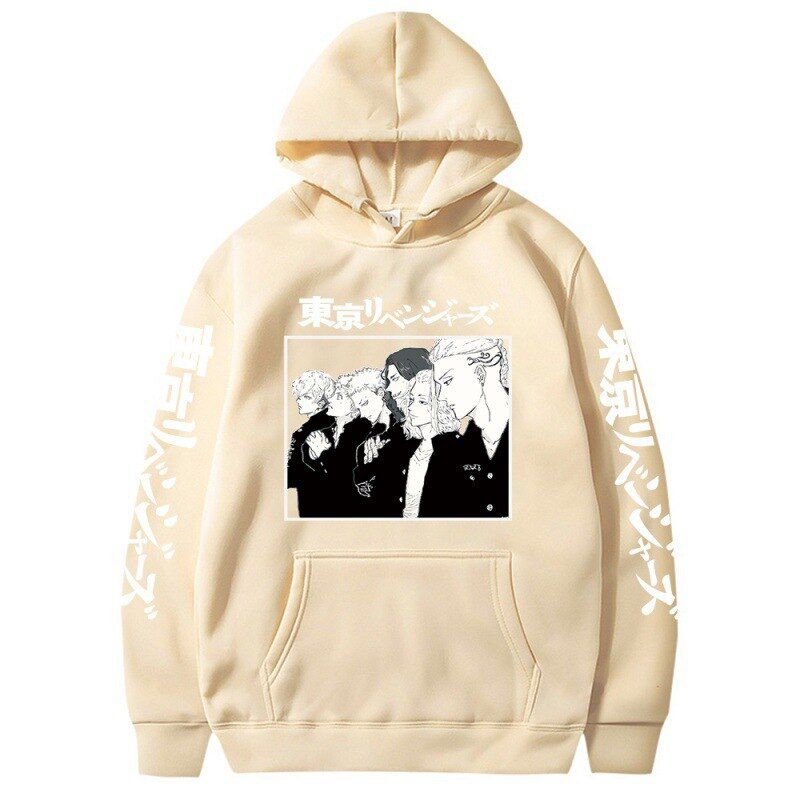 Japan's Tokyo Revengers Mikey Creative Hoodie Men and Women Role Playing Anime Printed Sportswear Comfortable Loose Pullover