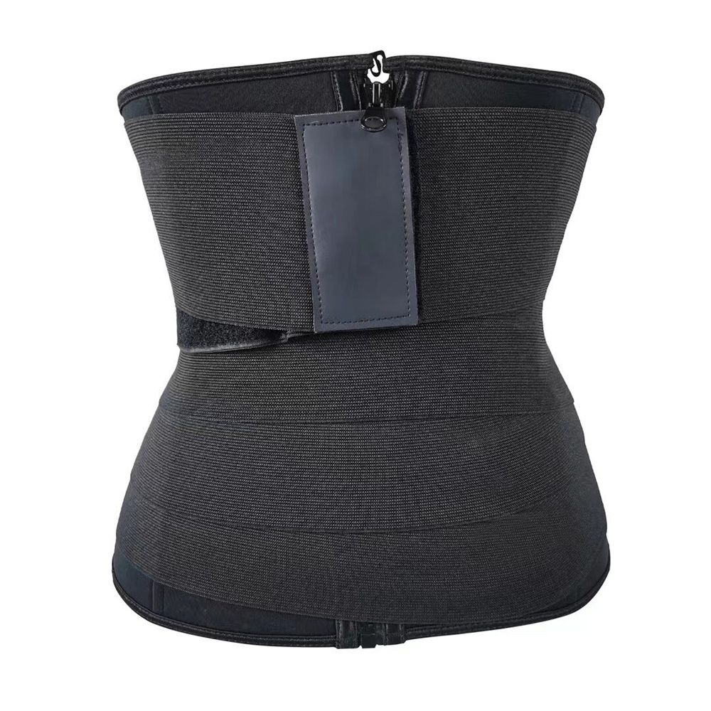 2 Pcs Set Waist Trainer Slim Body Shaper UnderCorset Women Lose Weight Sweat Belt Neoprene Tummy Shapewear Fajas