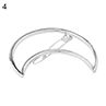Fashion Alloy Hollow Moon Circle Triangle Bangs Hair Clip Women Hairpin Barrette