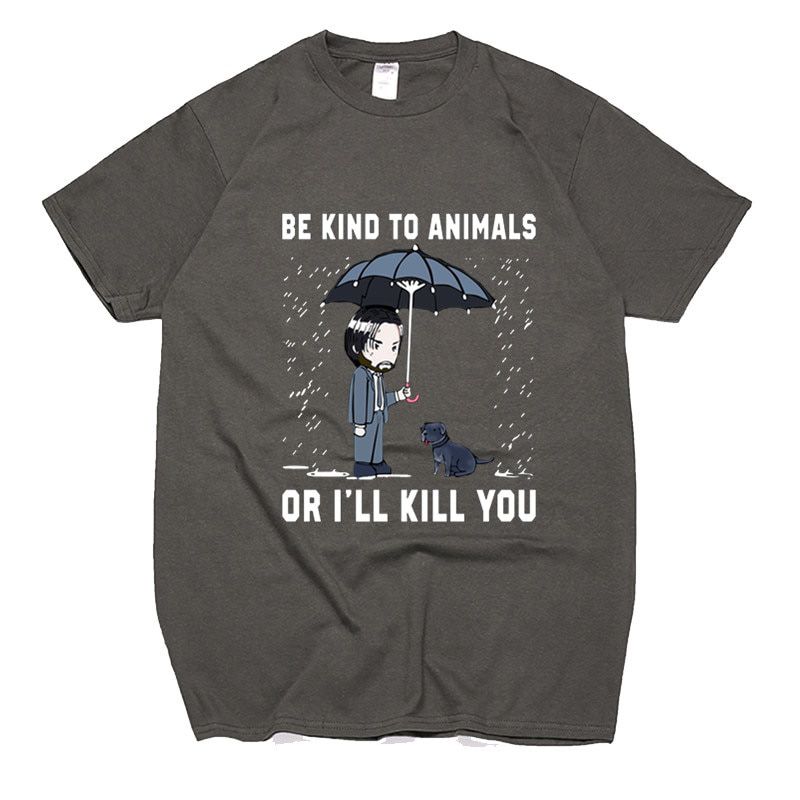Keanu Reeves Be Kind To s or I'll  You T Shirt Black Cotton Men Cool Casual pride t shirt men Uni New Fashion