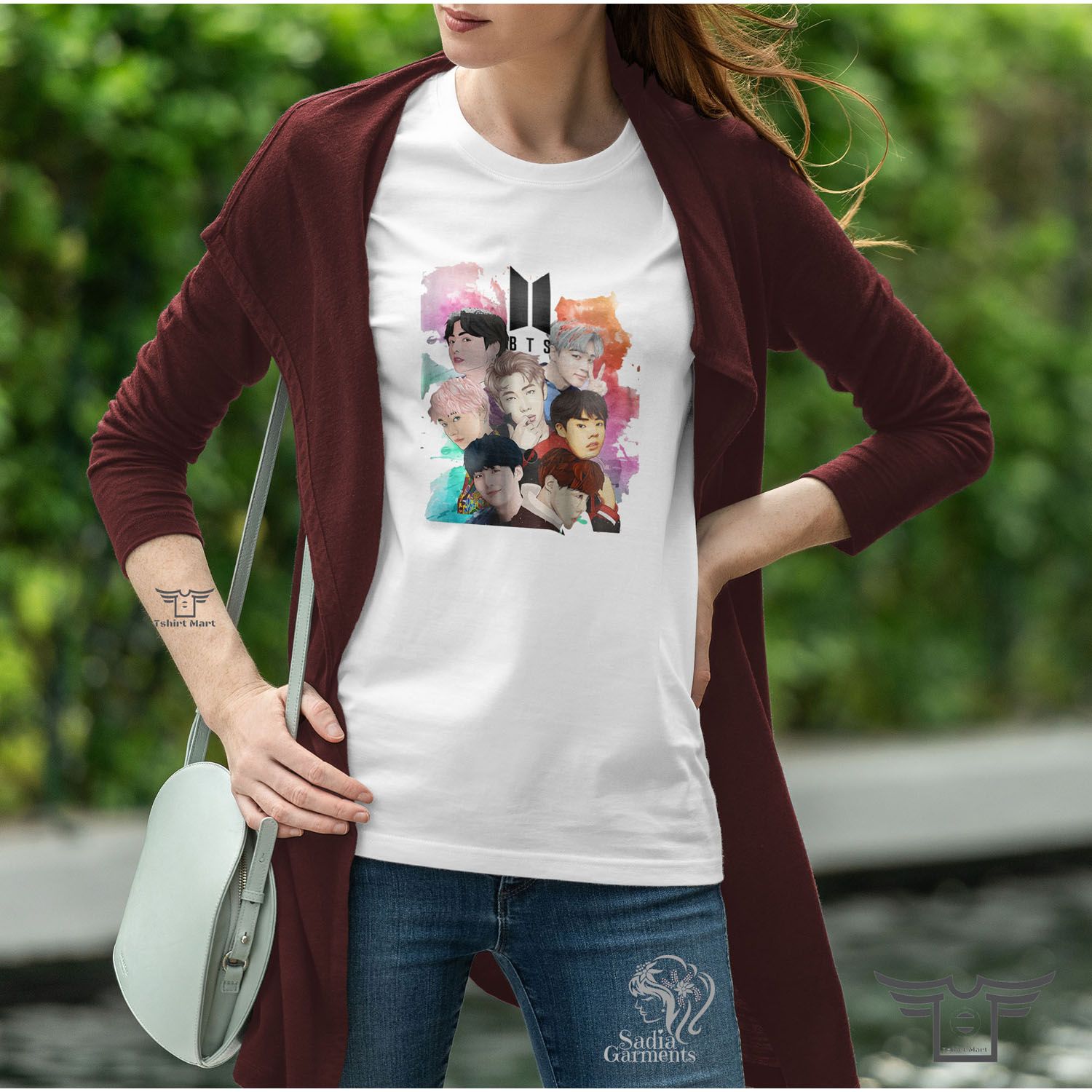 BTS Member Funny Printed Women's T-shirt Ricardo Milos Top Female T Shirt Funny Clothes Casual O-neck Lady Tee top shirts