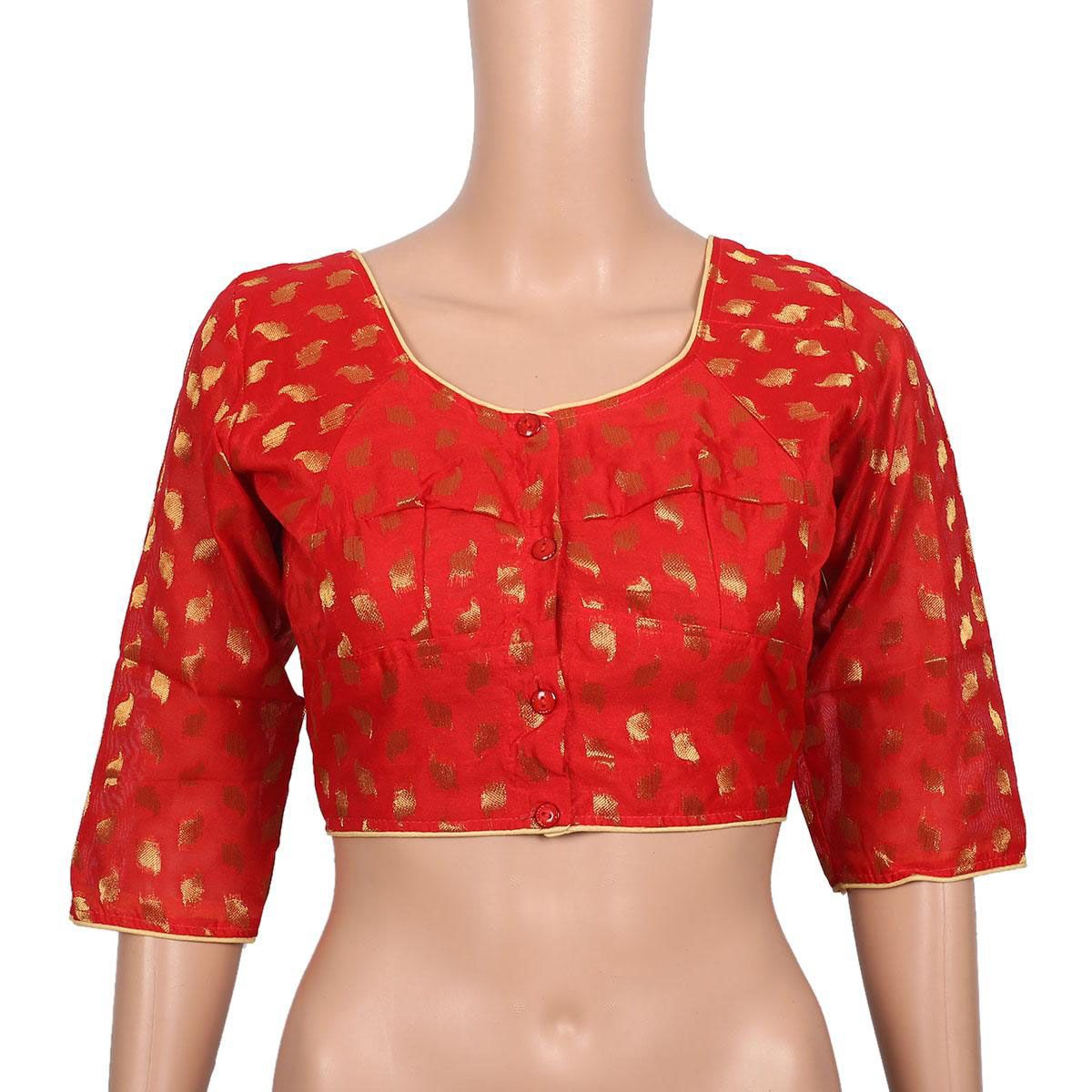 Indian Katan  Bra Cut Blouse With Inner Fales Best Qualityfull Good Stitching For women - Blouse For Women