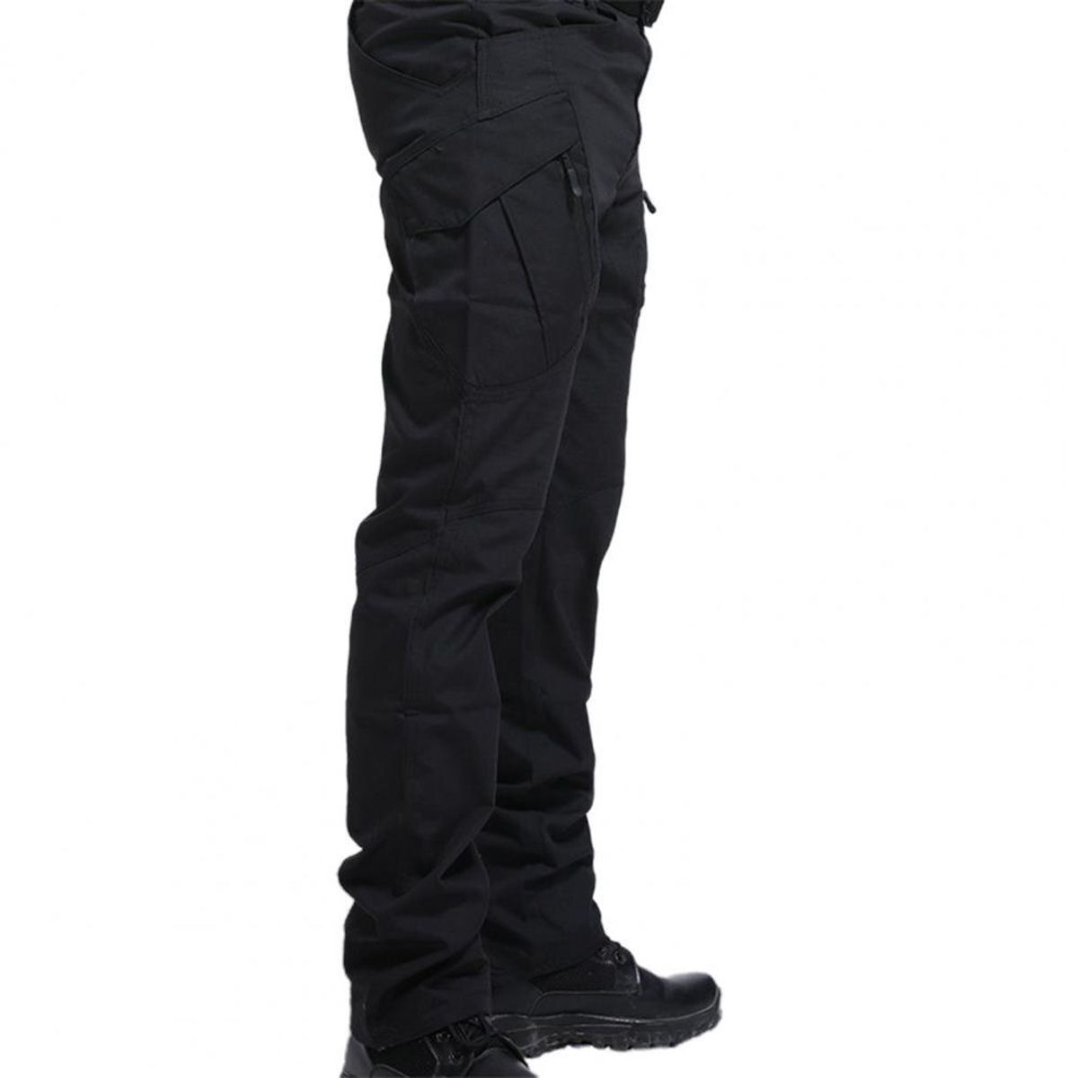 70%  Cargo Pants Multi-Pocket Skin Friendly Cotton B Water Resistant Long Pants for Outdoor