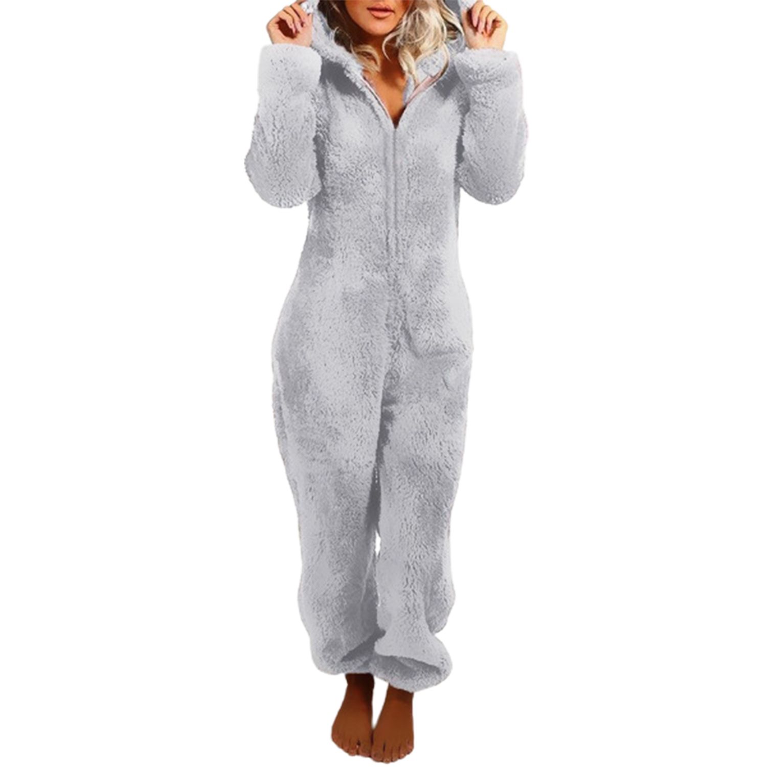 Sleepwear Soft Touch Winter Women Fashion Jumpsuits Pajamas