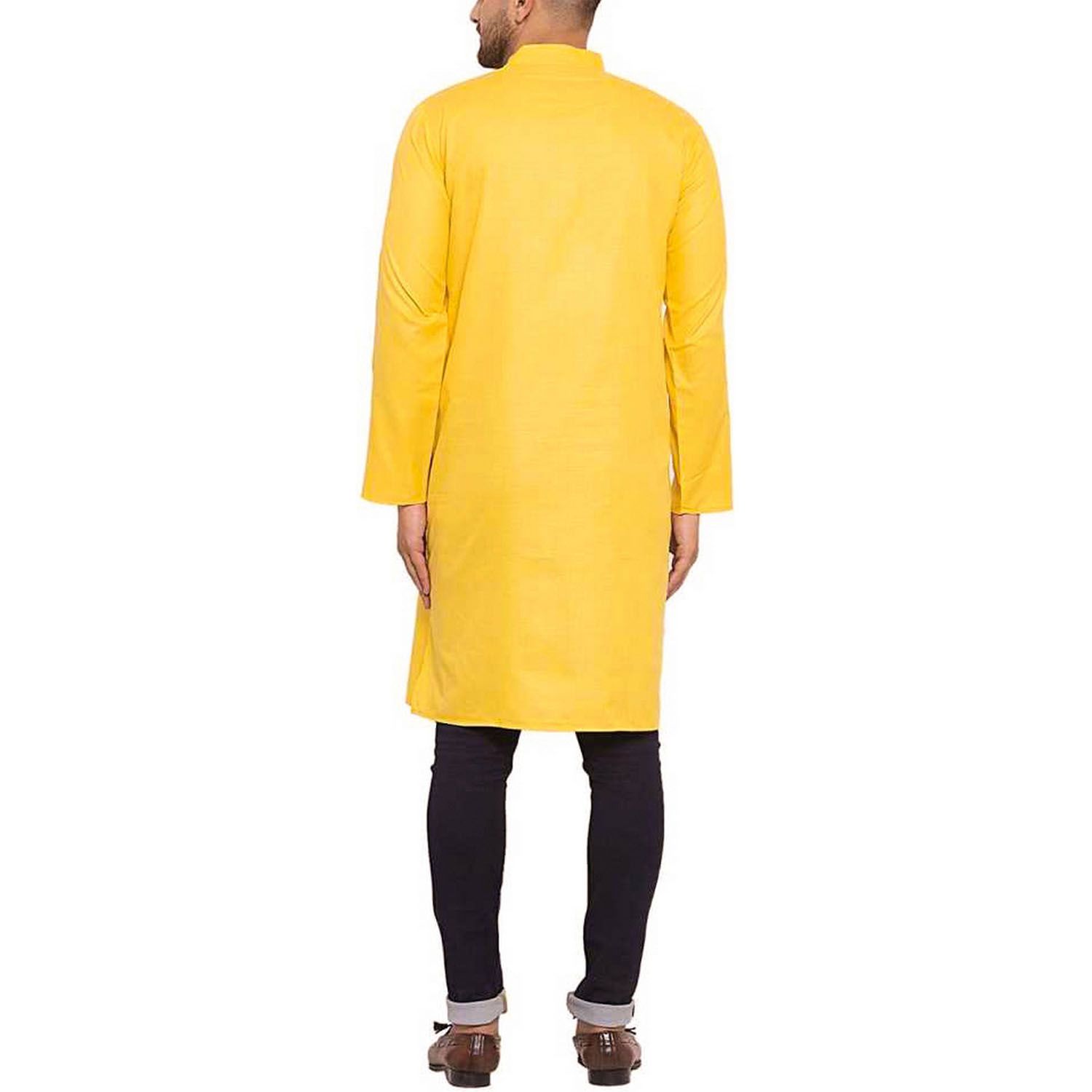 Men’s Solid Cotton Punjabi By Life style Code- LS17269P.6