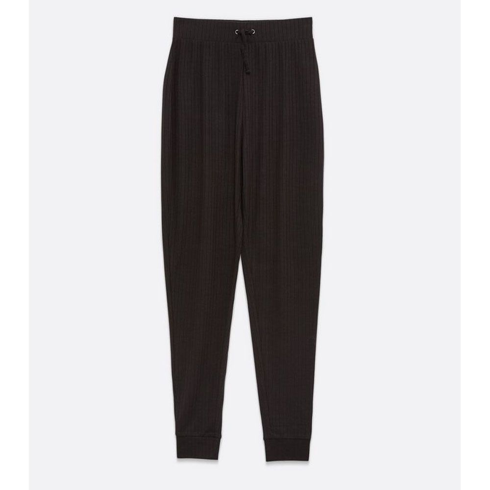 Ribbed Jersey Joggers For Ladies