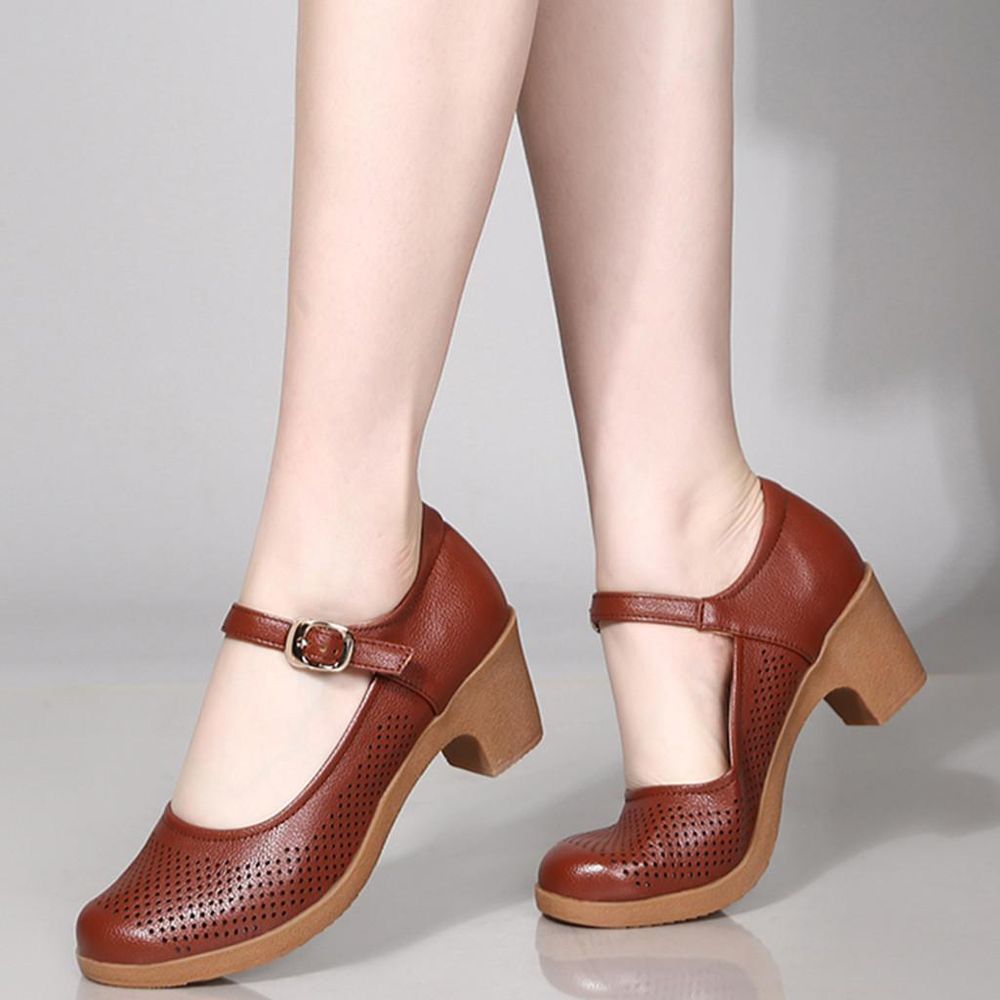 【FOOT SOFA】Women Ladies Rumba Waltz Prom Ballroom Latin Salsa Dancing Singles Leather Shoes[]