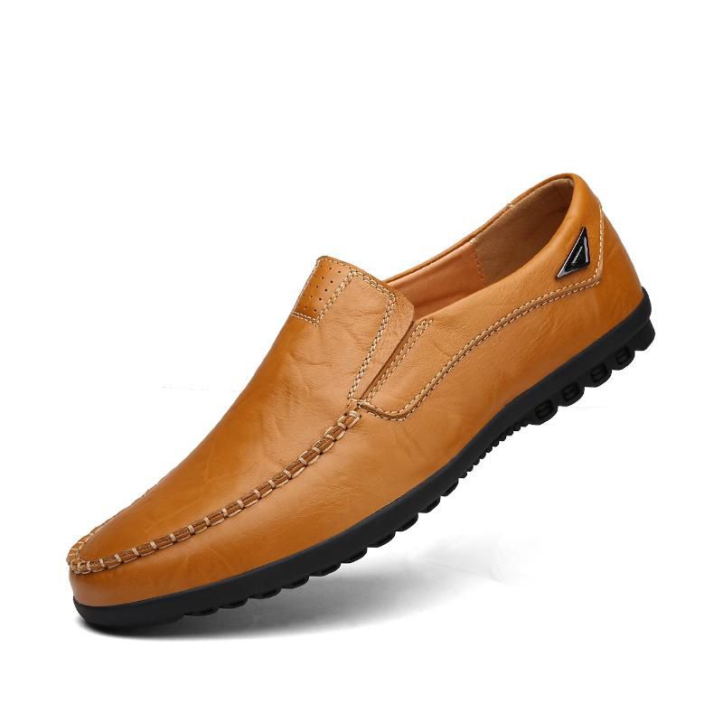 Formal shoes for men leather classic male casual shoes office buisness slip-on shoes driving shoes for men AG737