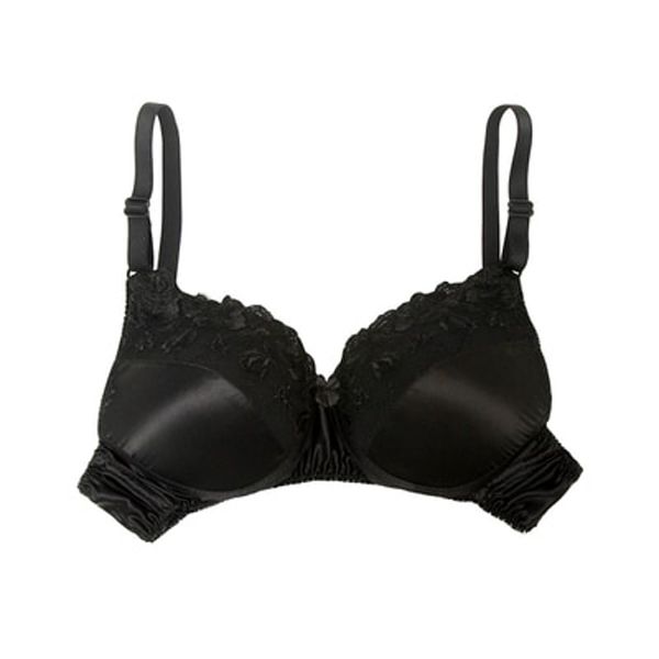 Ultra-thin silk lace bra thin cup summer silk bra wireless bra