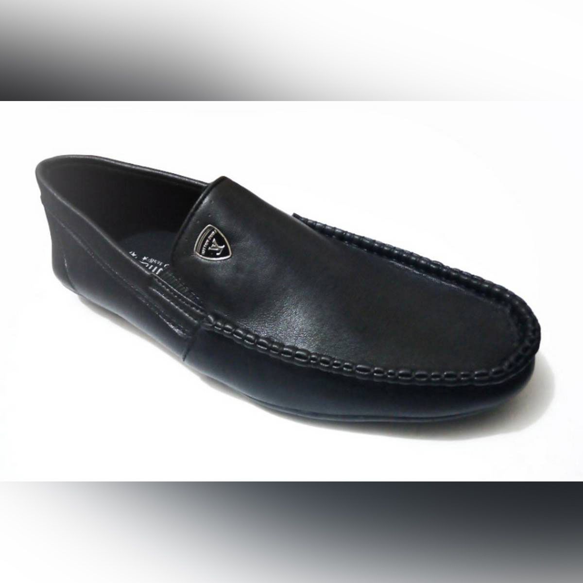 Super September Offer  Pure Leather Loafer For Men (Black_Super Soft Quality) - Loafer For Men - Loafer For Men