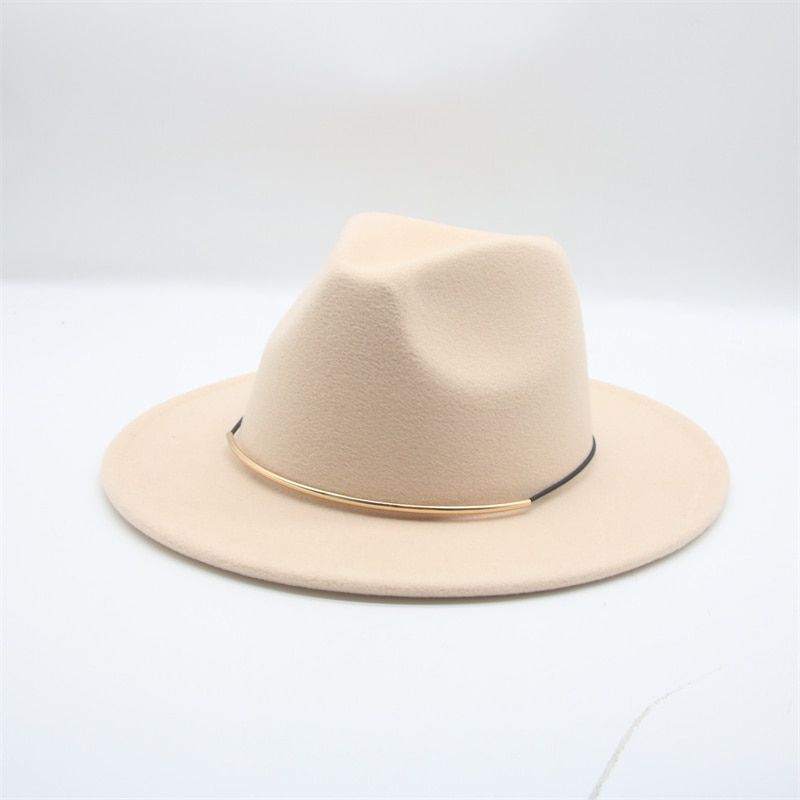 Women Fedoras Band Fedora Hat Casual Men Formal Church Wedding Decorate White Black Women Felted Hats for Men SombrDe Mujer