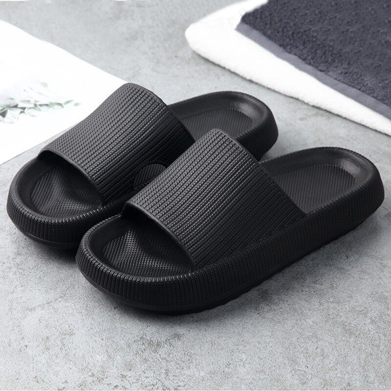 EVA slippers Soft Sole Beach Slide Thicker Platform Man Women Slipper Indoor Bathroom Anti-Slip home slippers