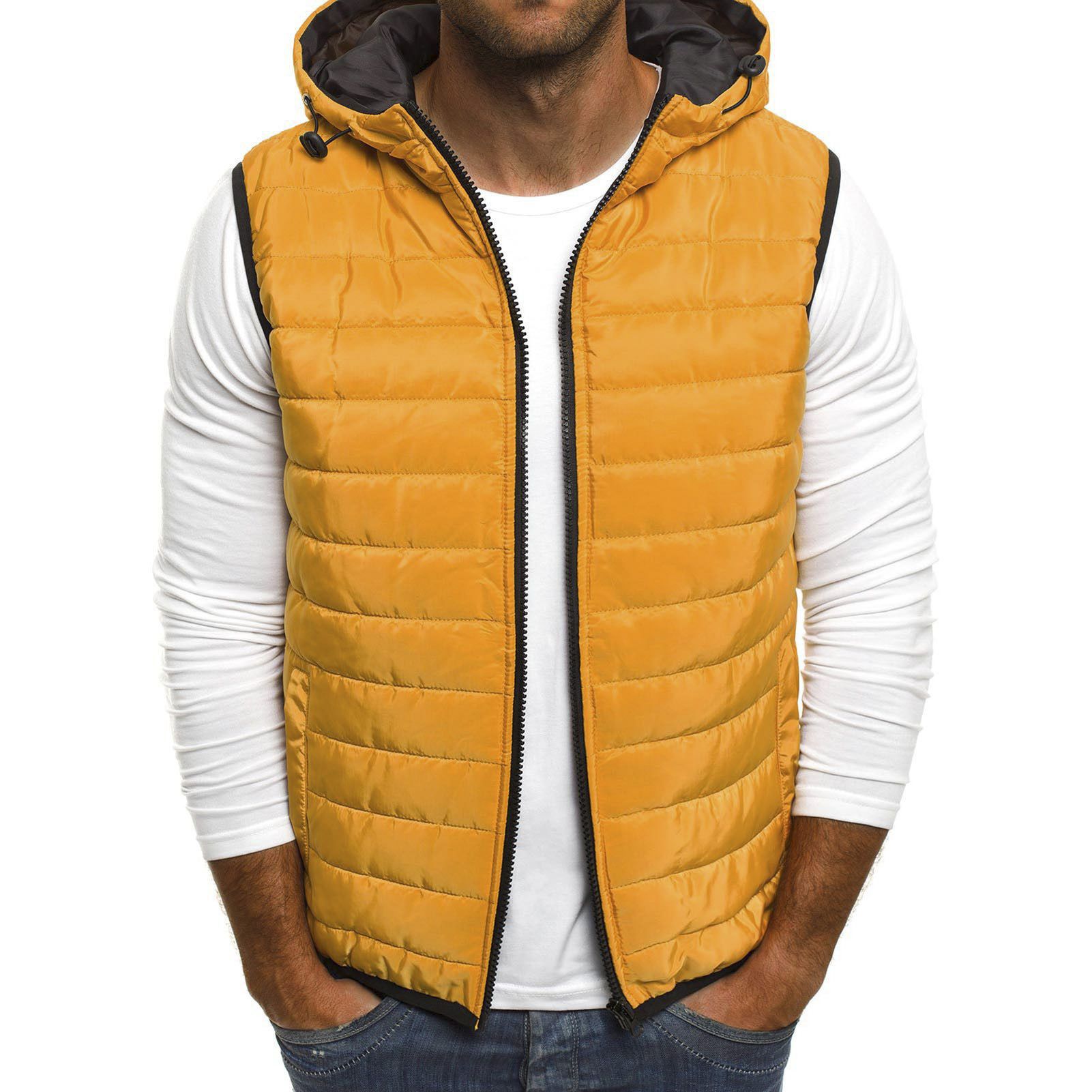 Spring Vest Thick Leisure Men Waistcoat