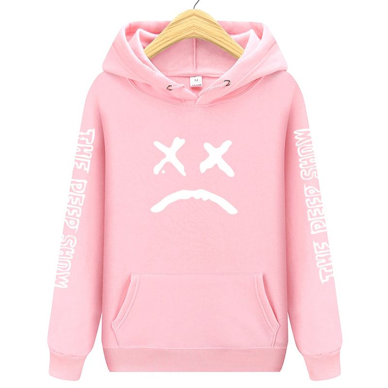 Brand Men Long sleeve Hoodie Letter lil.peep Printed  Hoodies Sweatshirts Mens Fleece Fashion  Hop Hoody Mens Sweatshirt