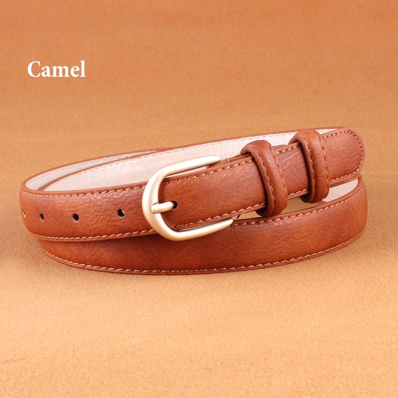 【BestGO】Women Leather Belts Pin Buckle Belts for Women