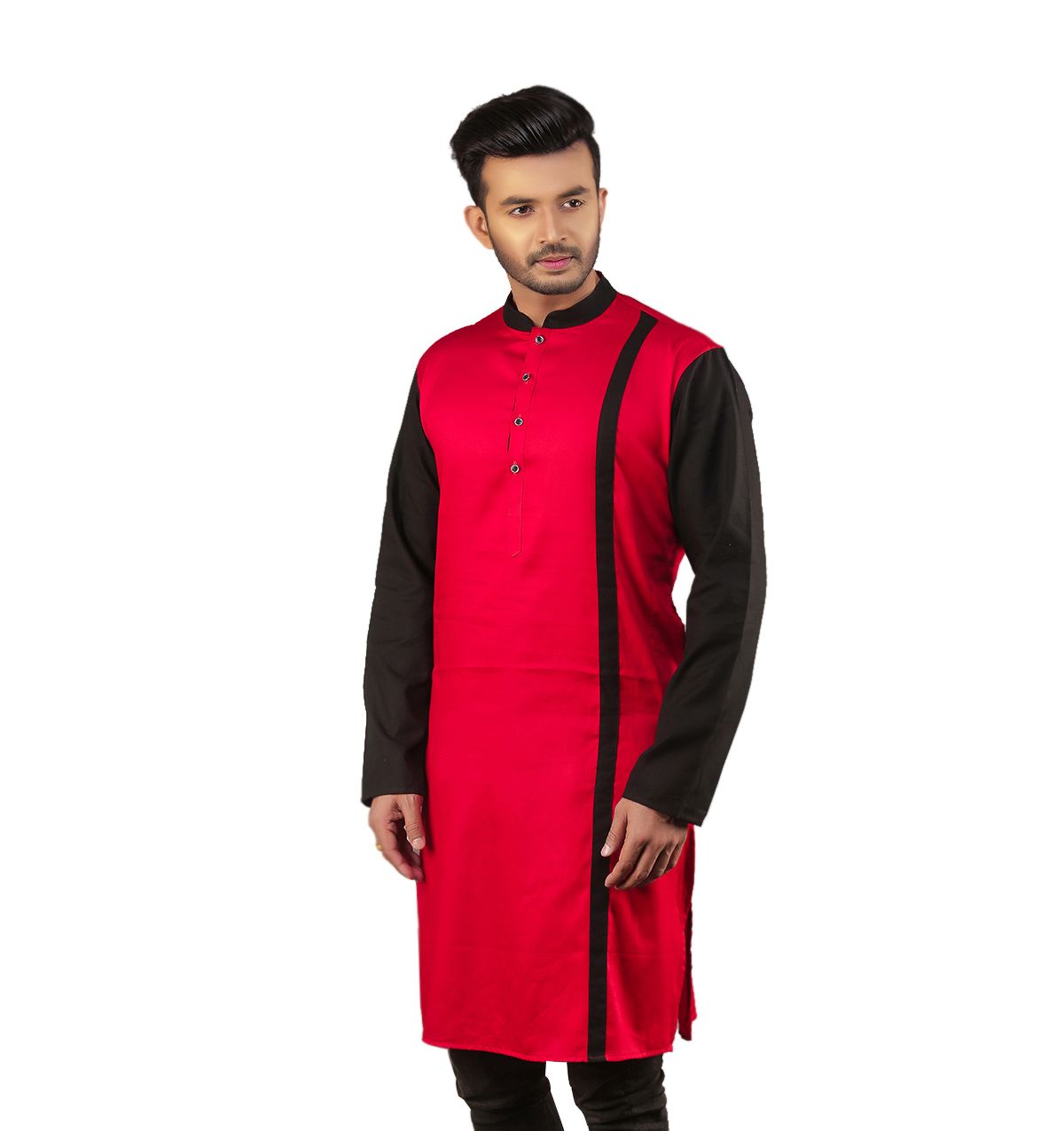 Solid Color Panjabi By Swapon's World- SW432P