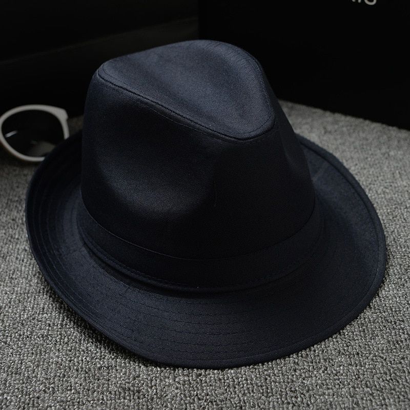 Man Women Jazz Hats Wide Brim Panama Beach Causual Fedoras Caps Men Women Jazz Cap Male Female Vintage Headwear