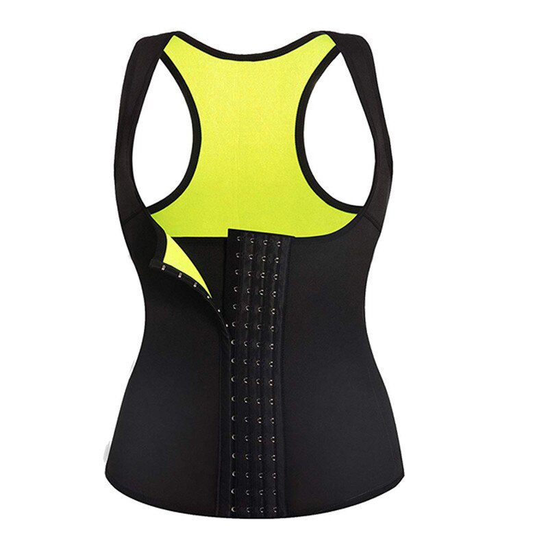 Women Waist Trainer Neoprene Sweat Sauna Vest Slimming Shapewear Weight Loss Full Body Shaper Tummy Control Belt