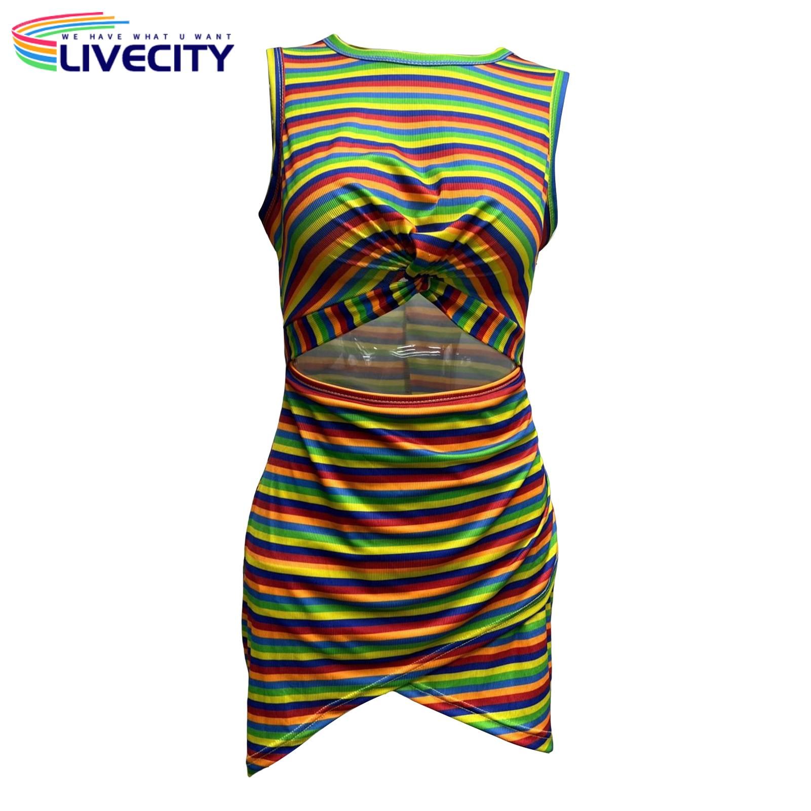 Sheath Dressd Waist Hollow Out Women Dress
