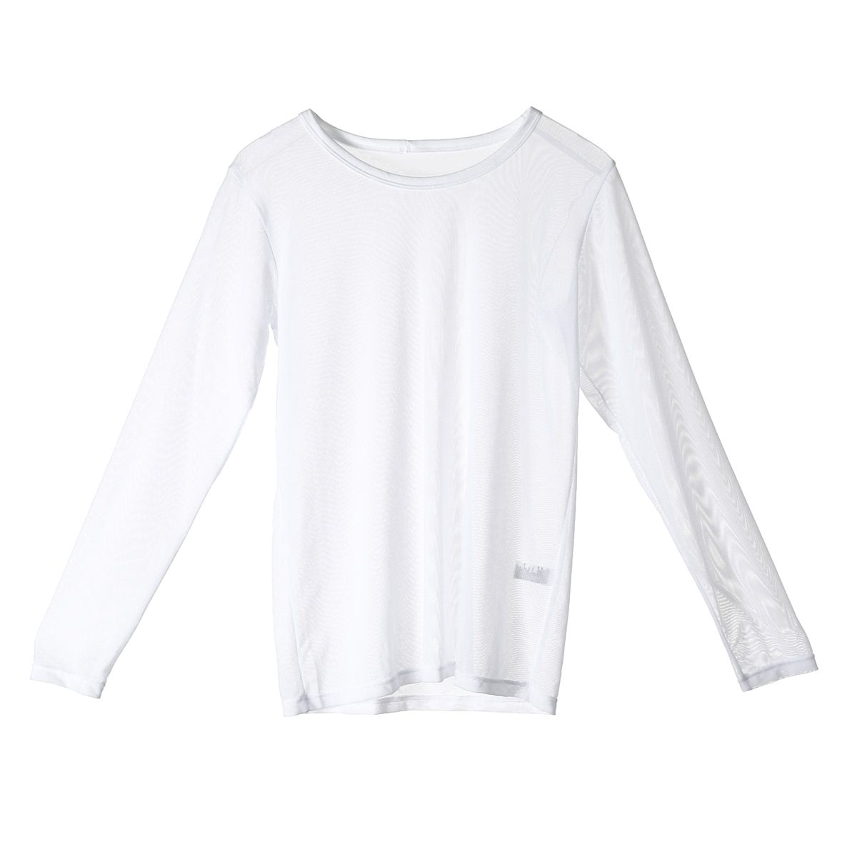 Hirigin Mens Undershirt Gay clothing Nylon Mesh Shirt See Through Sheer Long Sleeves T Shirts Sexy transparent shirt Underwear