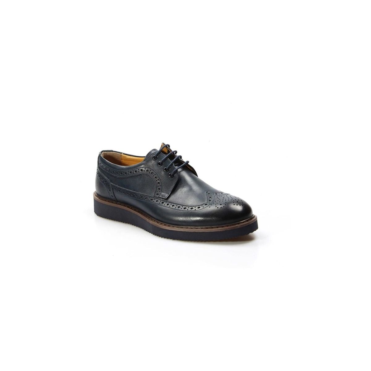 Leather Brown Men's Classic Shoes, 2022 New Men Casual Leather Shoes, British Style Business Fashion Flats Men Footwear