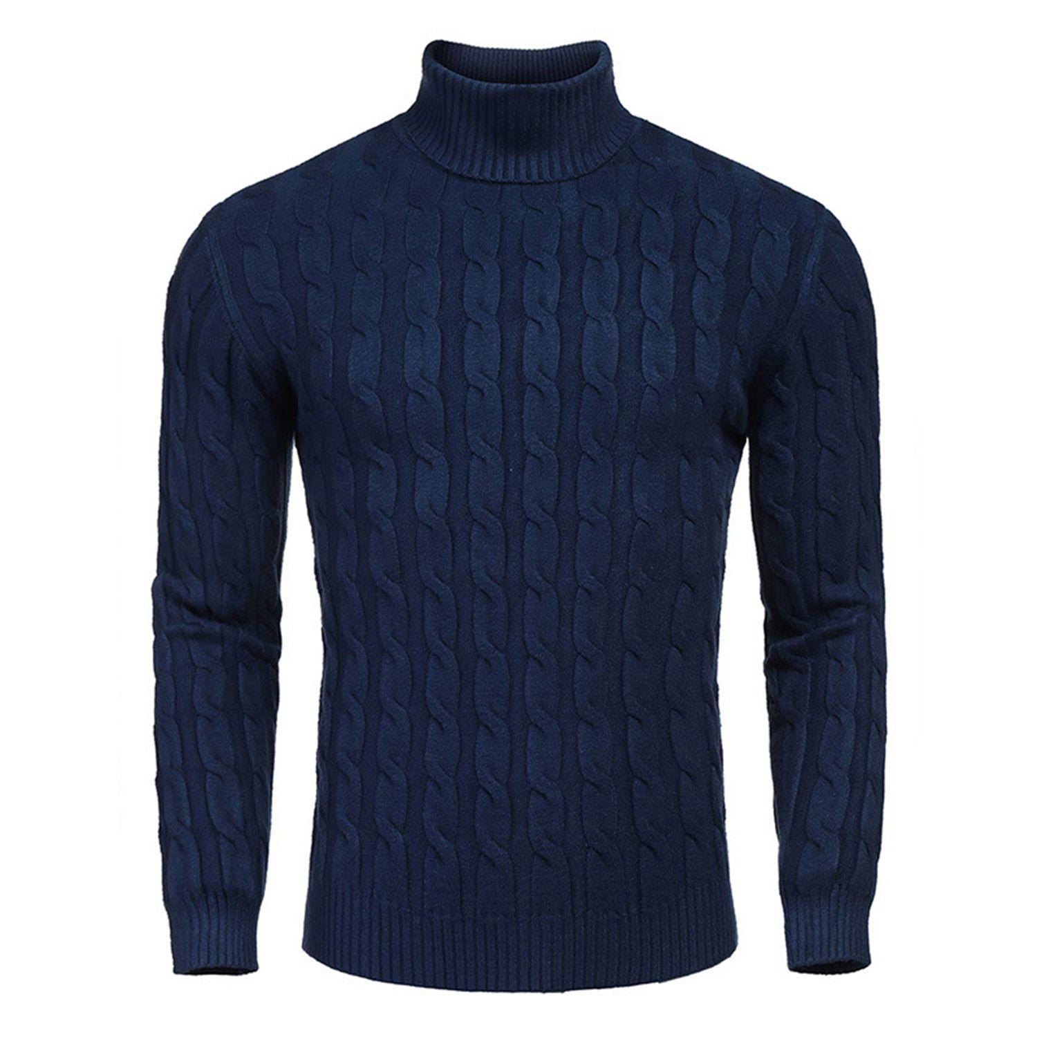 Knitted Shirt Regular Sleeve Male Long Sleeve Knitwear Shirt