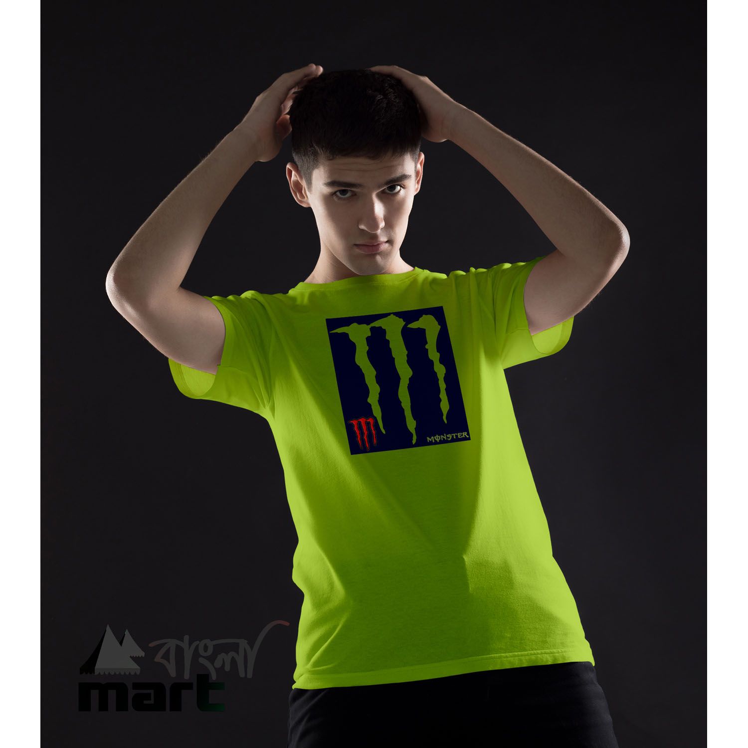 Monster Half Hata Fashionable Jersey Tshirt - T Shirt For Man