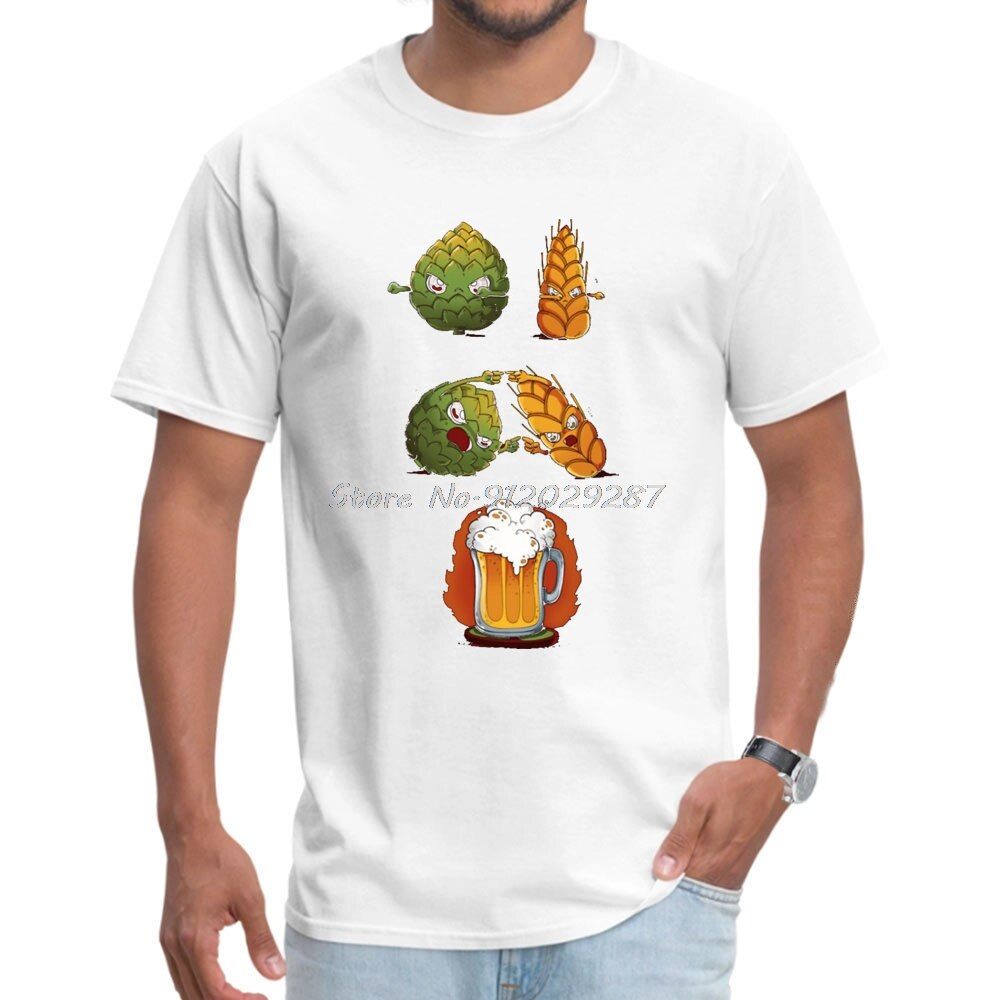 FUSION Wheat Fighting T-Shirt 3D Printed Comfortable Camiseta Male Tops & Shirt Oktoberfest Cartoon Tshirt