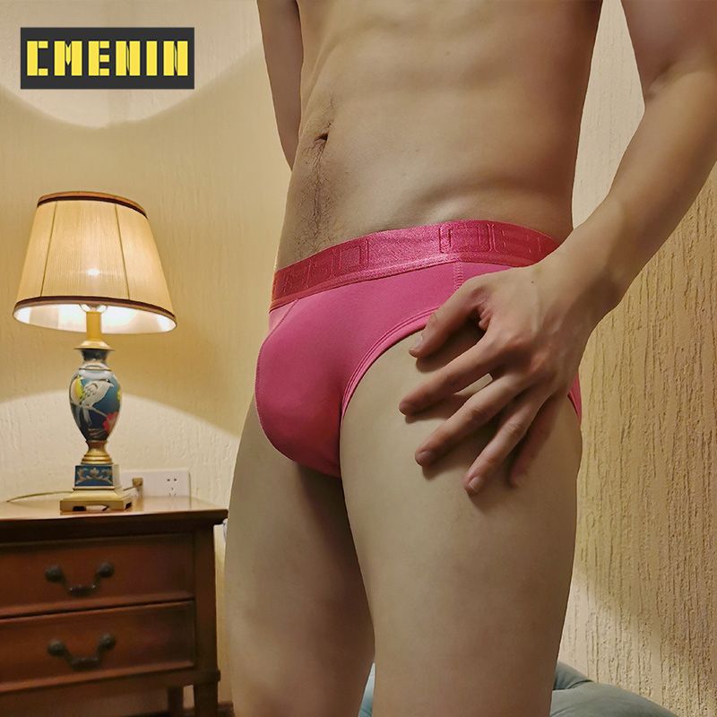 CMENIN Soft BS (1 Pieces) Solid Low waist Underwear Men Jockstrap Ins Style Briefs Mens Underpants New BS3521