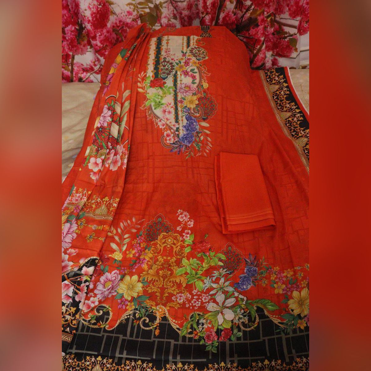 Pakistani Malhar three piece in bangladesh, Pakistani three piece collection, Pakistani lawn importer in bangladesh, pakistani three piece brand name, Three piece design in bangladesh, Bangladeshi three piece collection, 	 Pakistani Malhar  three piece in