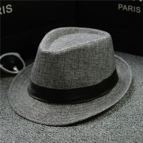 Fashion Unisex Straw Fedoras Sun Hat Panama Crushable Mens Ladies Foldable Travel Hats Cap Fedora Hats
