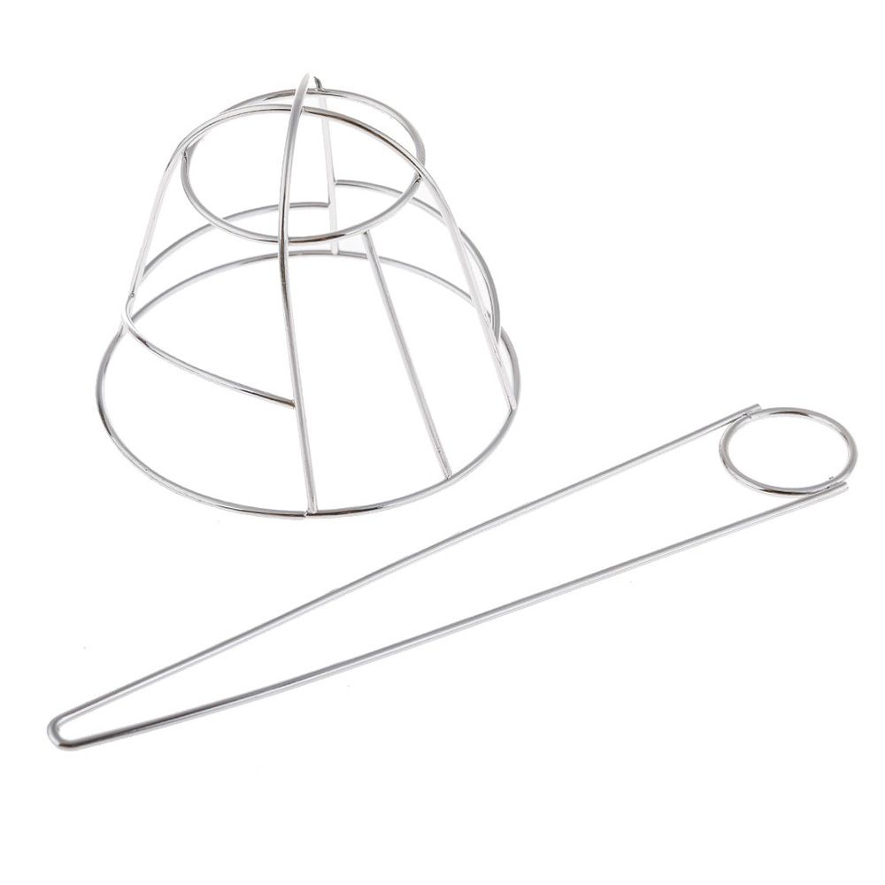 Fashion Metal Bowl Shape Hollow Hairpin Irregular Women Ball Head Ponytail Holder Hair Stick Hair Accessories