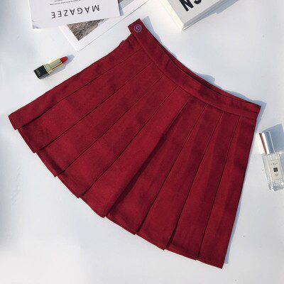 Women's High Waist Skirt Pleated Wind Skirt Ulzzang Cosplay Kawaii harajuku Female Mini Short Skirts clothing for women