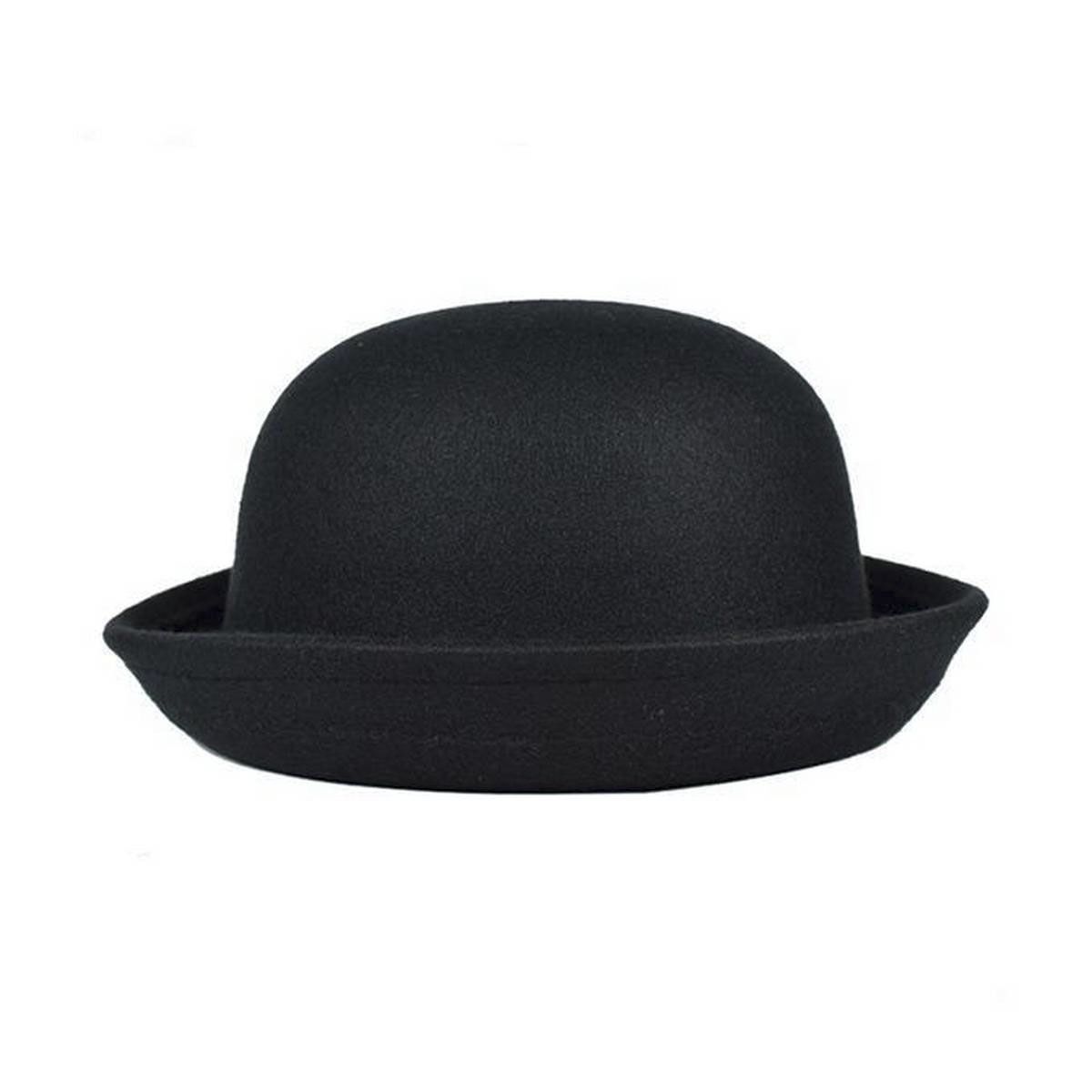 Black Felt Hat for Men