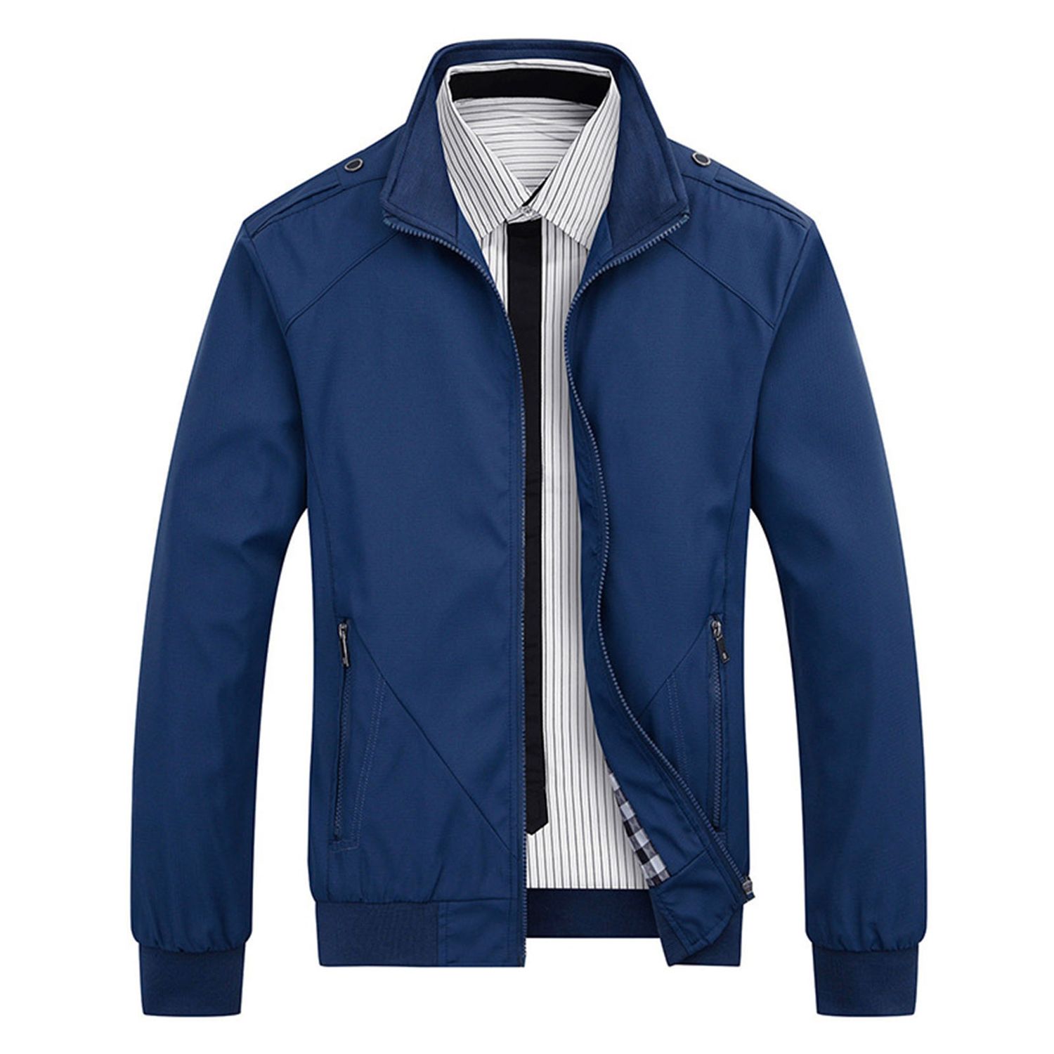 Jket Pockets Casual Spg Jket