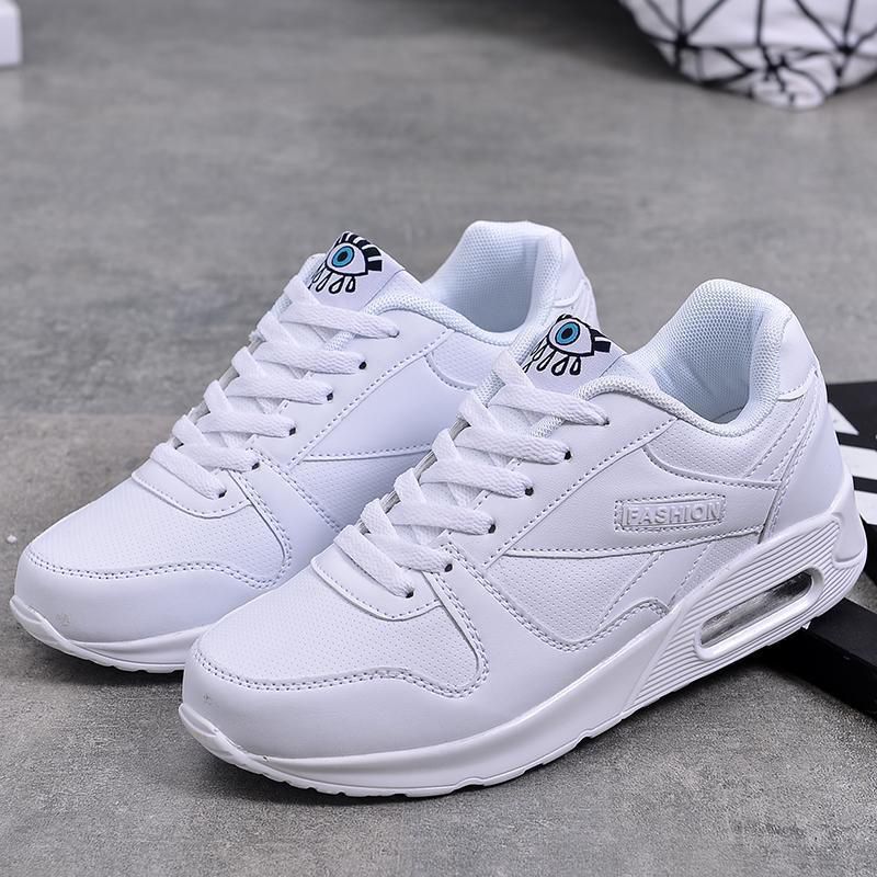Women Sneakers Shoes Lace Up Running Shoes Breathable Sport Shoes Sock -intl