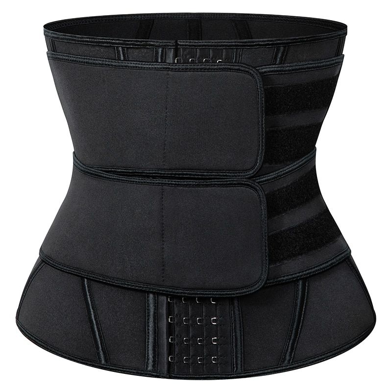 Steel Boned Waist Corset Trainer Sauna Sweat Sport Girdle Cintas Modeladora Women Weight Loss LumShaper Workout Trimmer Belt